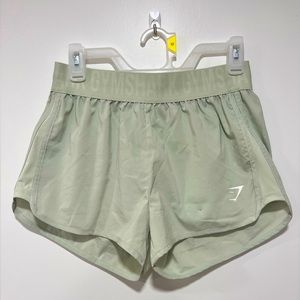 GYMSHARK sage green Training Loose Fit Shorts